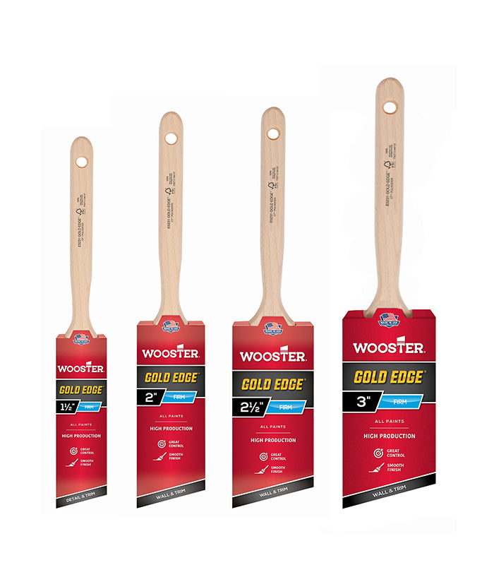 Wooster Gold Edge Angle Sash Paint Brush
