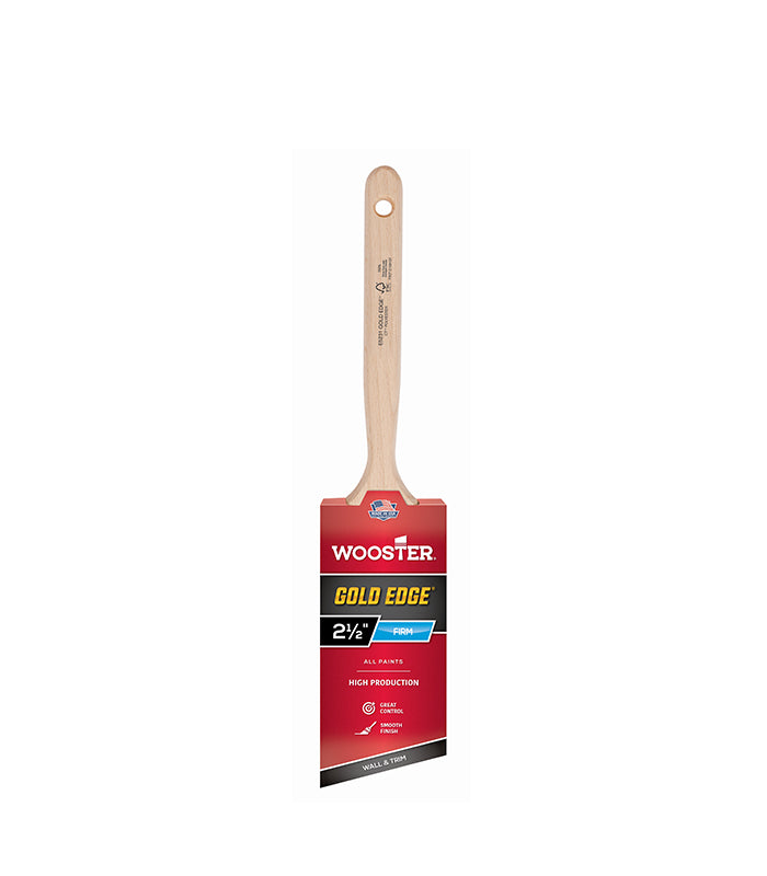 Wooster Gold Edge - Angle Sash Paint Brush - 2.5 Inch