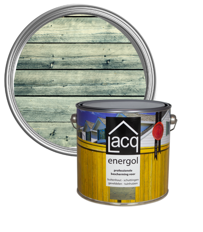 Lacq Energol Premium Wood Stain - Grey - 1 Litre