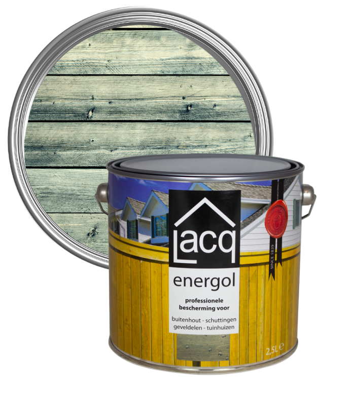 Lacq Energol Premium Wood Stain - Grey - 2.5 Litre