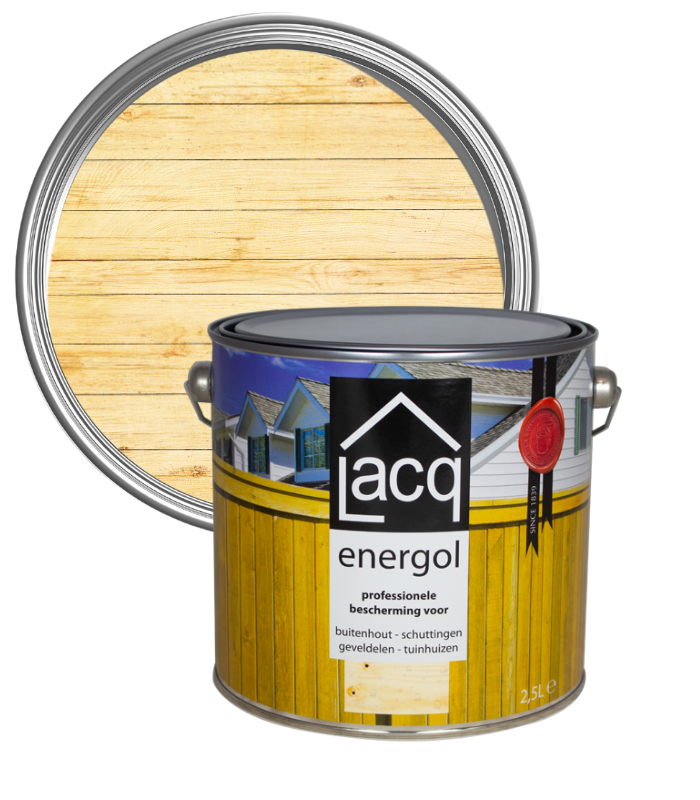 Lacq Energol Premium Wood Stain - Natural - 2.5 Litre