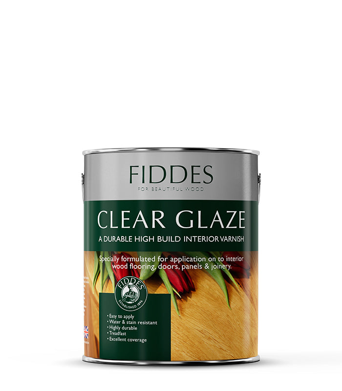 Fiddes - Clear Glaze - 2.5L - Gloss