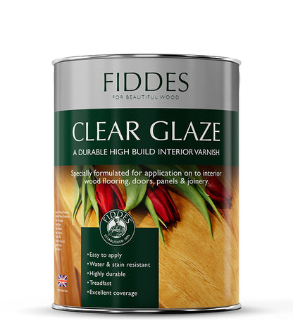 Fiddes - Clear Glaze - 5L - Gloss