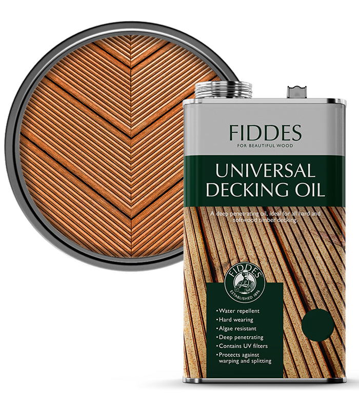 Fiddes - Decking Oil - 5 Litre - Harvest Brown