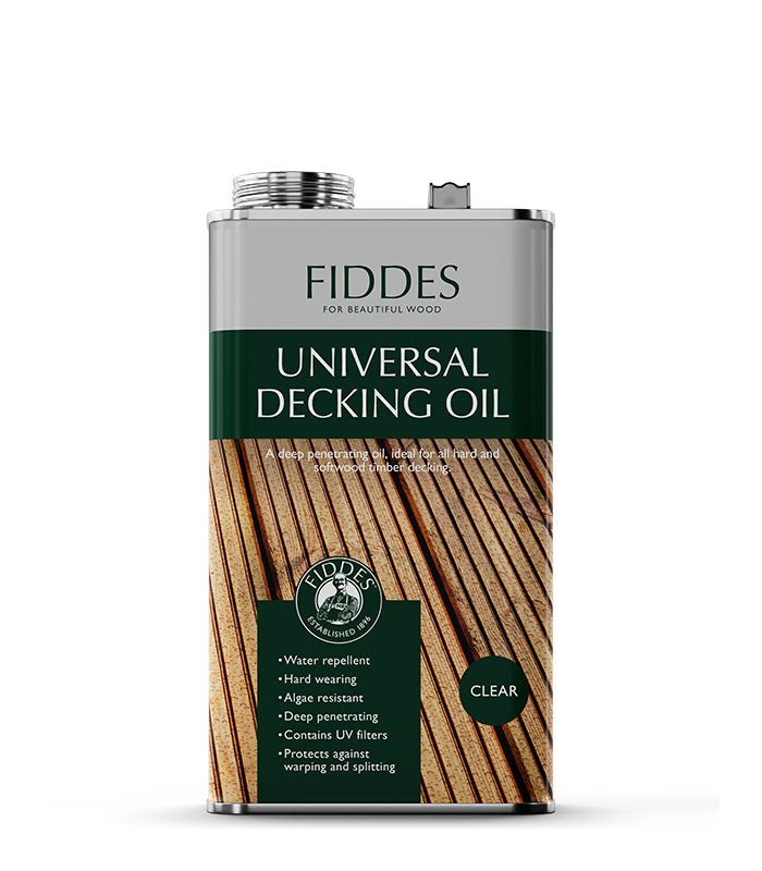 Fiddes - Decking Oil - 5 Litre - Clear