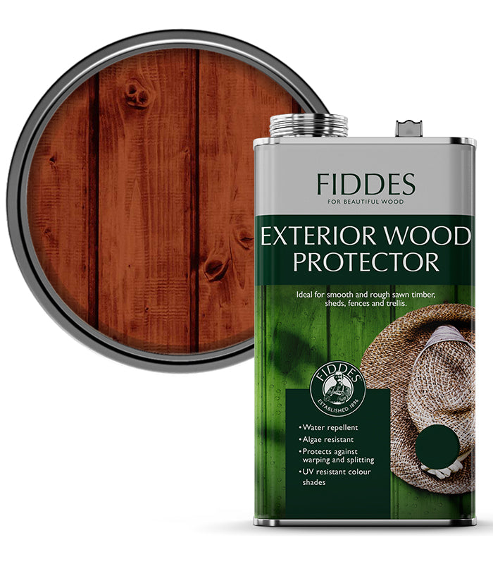 Fiddes - Exterior Wood Protector - 5 Litre - Cedar