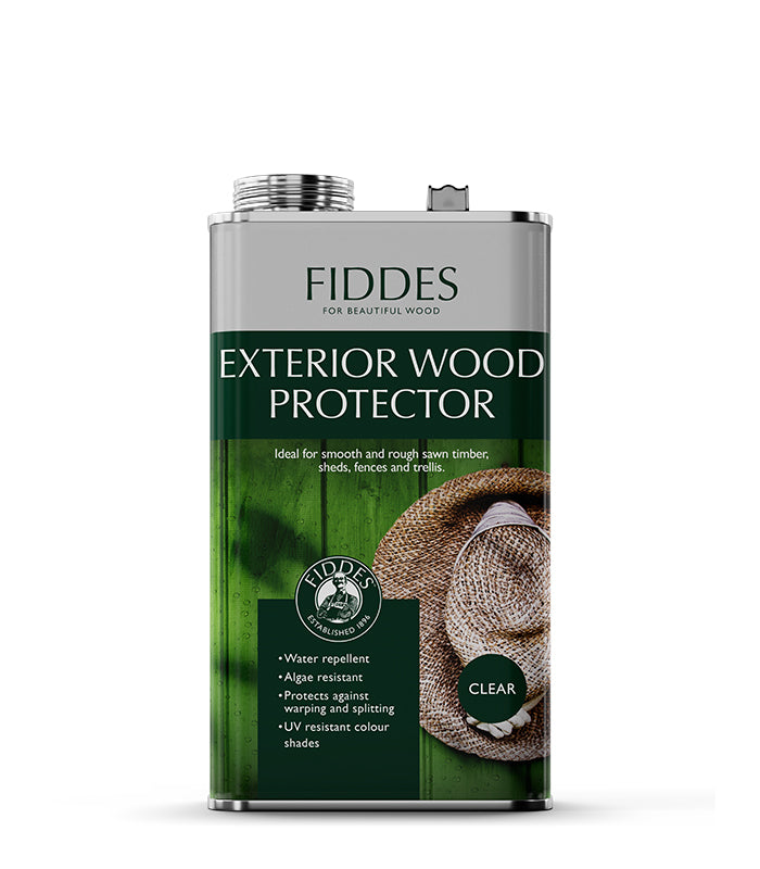 Fiddes - Exterior Wood Protector - 5 Litre - Clear