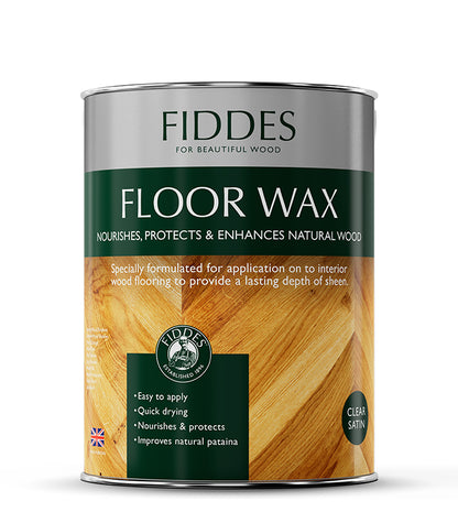 Fiddes - Liquid Floor Wax - 5 Litre - Clear