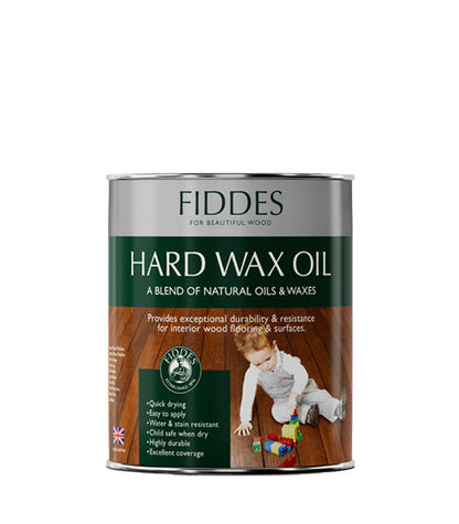 Fiddes Hard Wax Oil - 1 Litre - Clear Semi Gloss