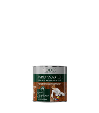 Fiddes Hard Wax Oil - 1 Litre - Clear Satin