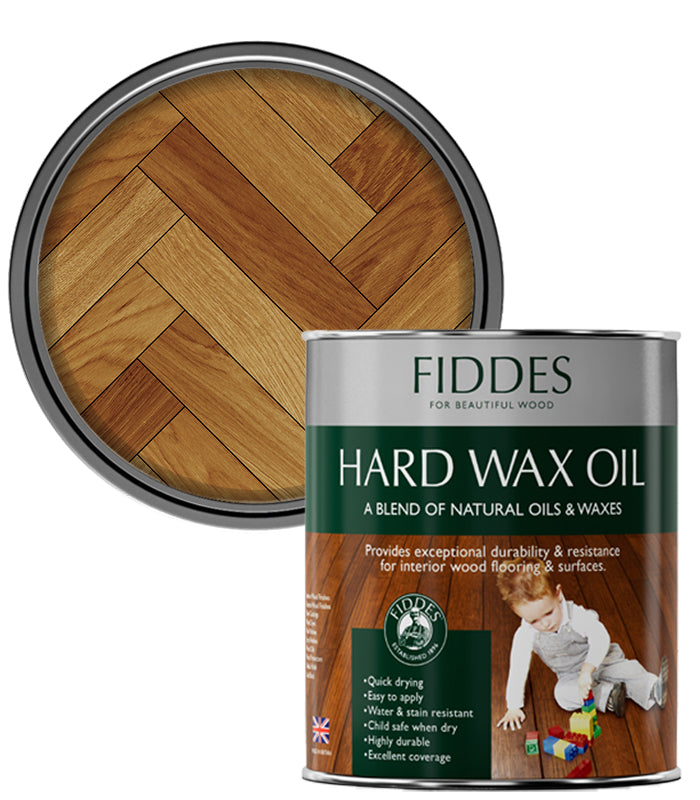 Fiddes Hard Wax Oil - 1 Litre - English
