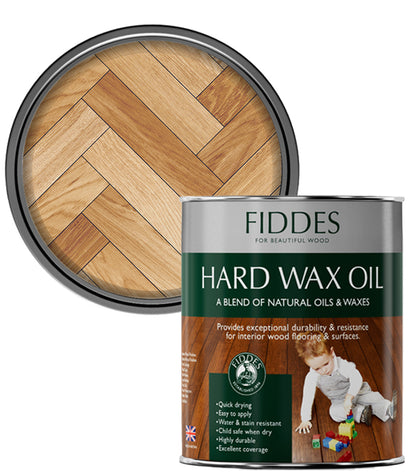 Fiddes Hard Wax Oil - 1 Litre - Natural