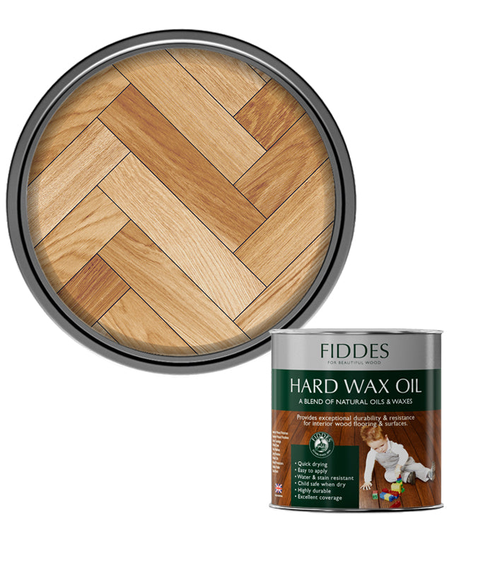 Fiddes Hard Wax Oil - 250ml - Natural
