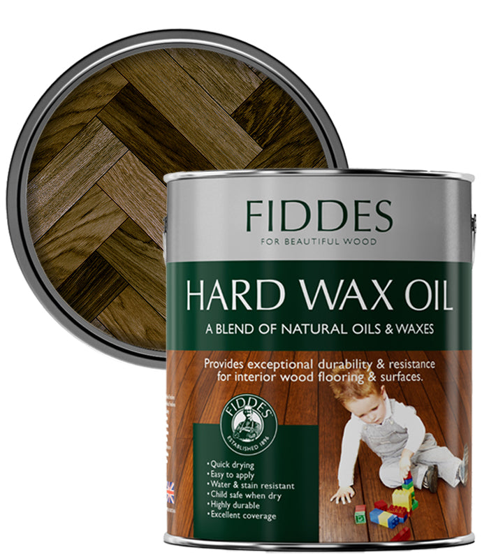 Fiddes Hard Wax Oil - 2.5 Litre - Onyx