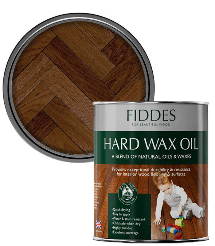 Fiddes Hard Wax Oil - 1 Litre - Walnut