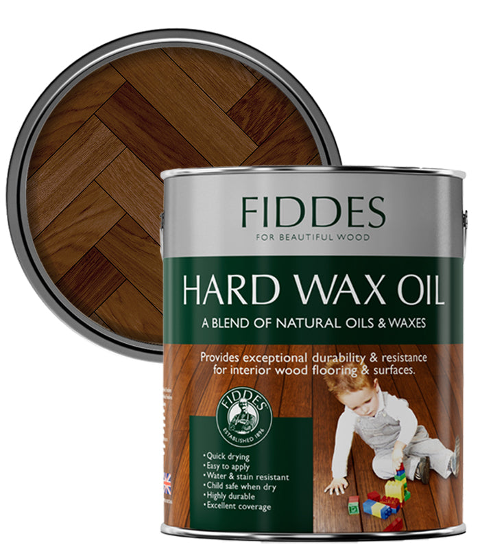 Fiddes Hard Wax Oil - 2.5 Litre - Walnut