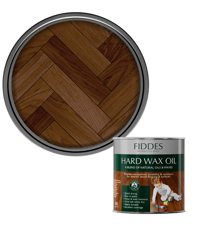Fiddes Hard Wax Oil - 250ml - Walnut