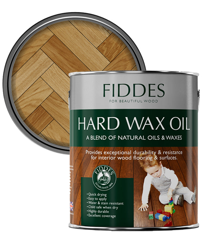 Fiddes Hard Wax Oil - 2.5 Litre - Whisky