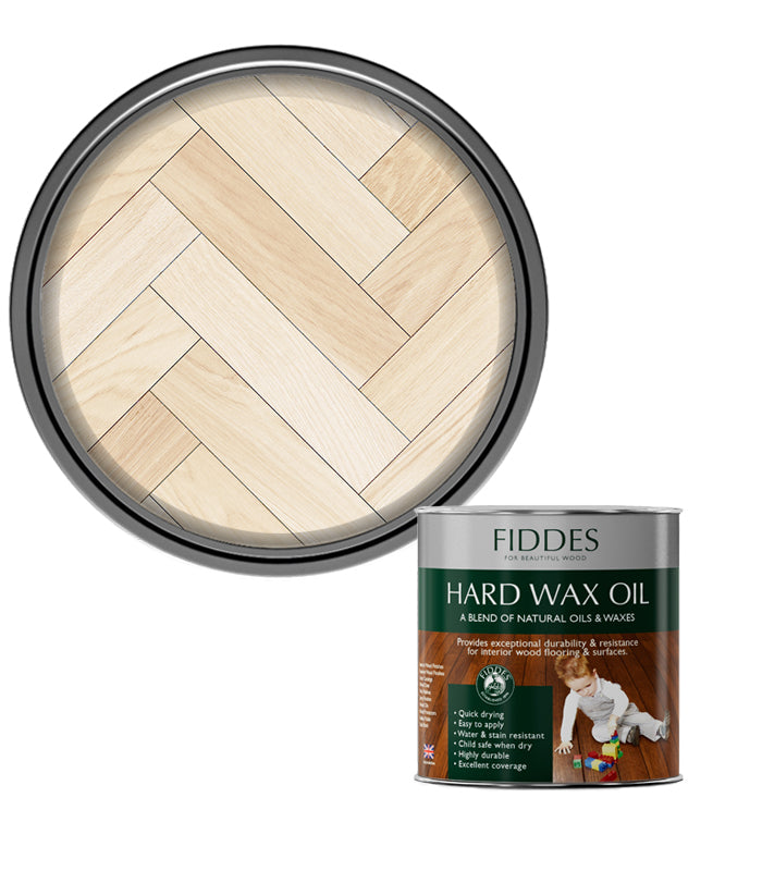 Fiddes Hard Wax Oil - 250ml - White