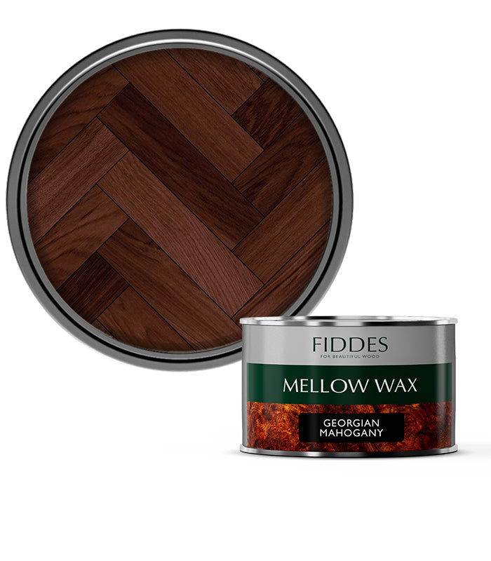 Fiddes - Mellow Furniture and Woodwork Wax - 400ml - Georgian Mahogany