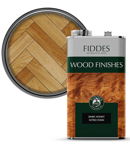 Fiddes - Nitro Floor Stain - 5 Litre - Dark Honey