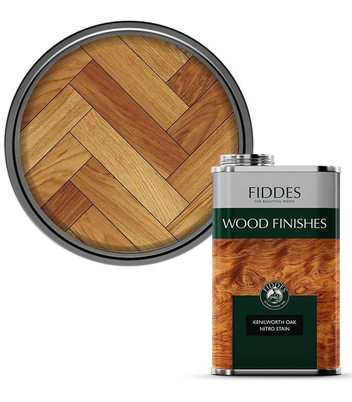 Fiddes - Nitro Floor Stain - 1 Litre - Kenilworth Oak