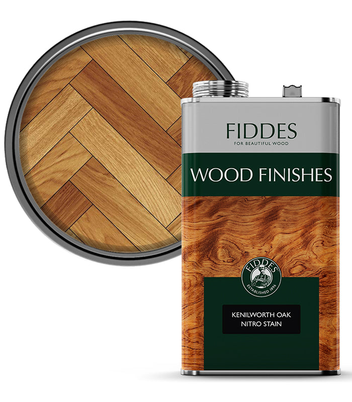 Fiddes - Nitro Floor Stain - 5 Litre - Kenilworth Oak