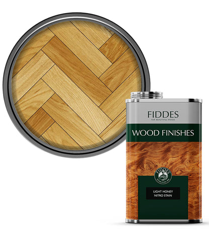 Fiddes - Nitro Floor Stain - 1 Litre - Light Honey