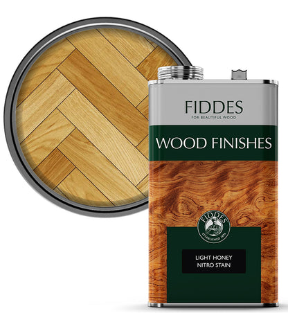Fiddes - Nitro Floor Stain - 5 Litre - Light Honey