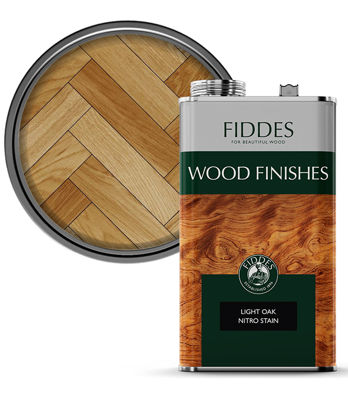 Fiddes - Nitro Floor Stain - 5 Litre - Light Oak
