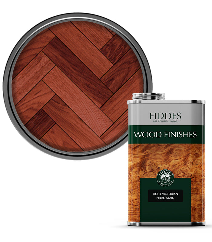 Fiddes - Nitro Floor Stain - 1 Litre - Light Victorian