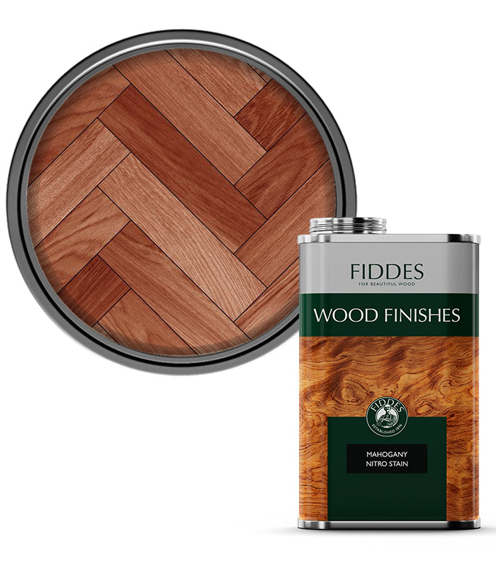 Fiddes - Nitro Floor Stain - 1 Litre - Mahogany