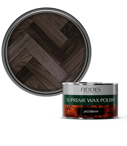 Fiddes - Supreme Furniture and Woodwork Wax Polish - 400ml - Jacobean