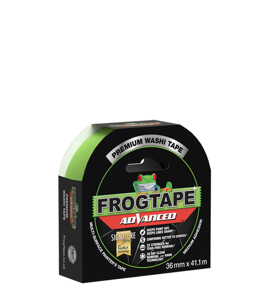 Frog Tape Advanced Multi Surface Painters Tape - 36mm x 41.1 metres - Cuff