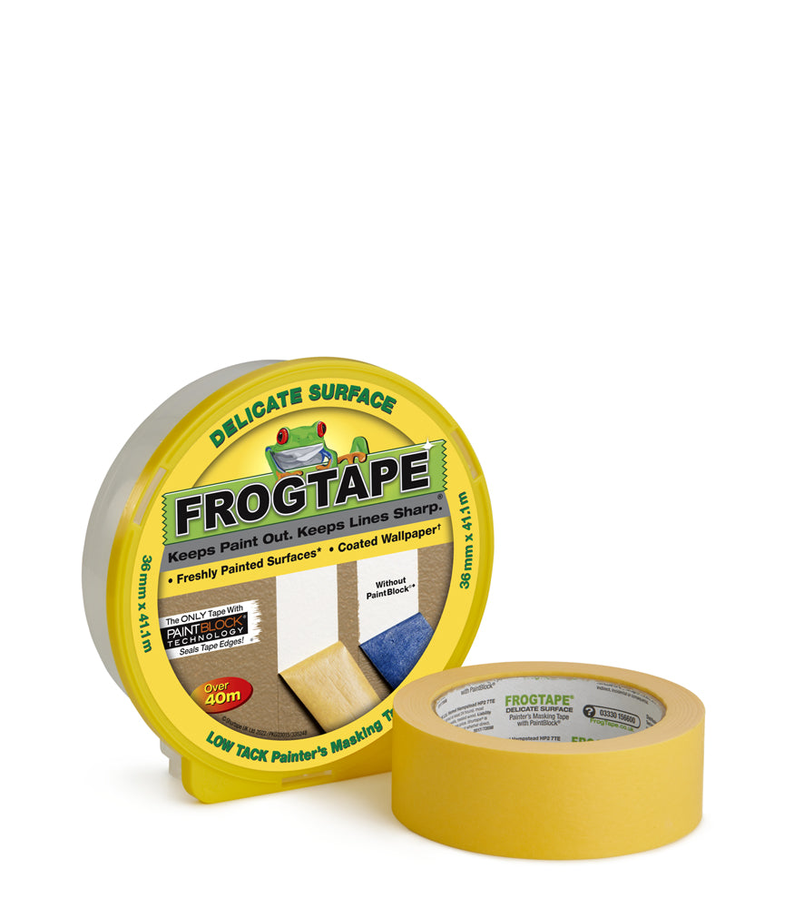 Frog Tape Delicate Surface Painters Tape - 36mm x 41.1 metres