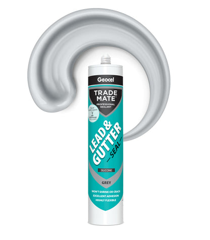 Geocel Trade Mate Lead and Gutter 310ml Cartridge - Grey