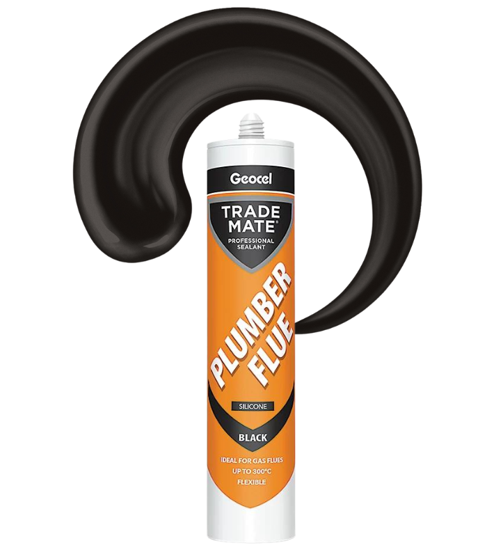 Geocel Trade Mate Plumba Flue 310ml Cartridge - Black