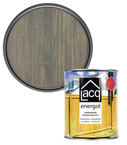 Lacq Energol Premium Wood Stain - Grey - 1 Litre