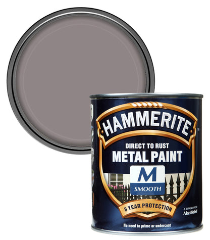 Hammerite - Smooth Direct to Rust - 750ML - Blue Slate