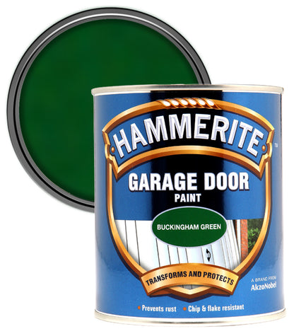 Hammerite - Garage Door Paint - 750ML - Buckingham Green