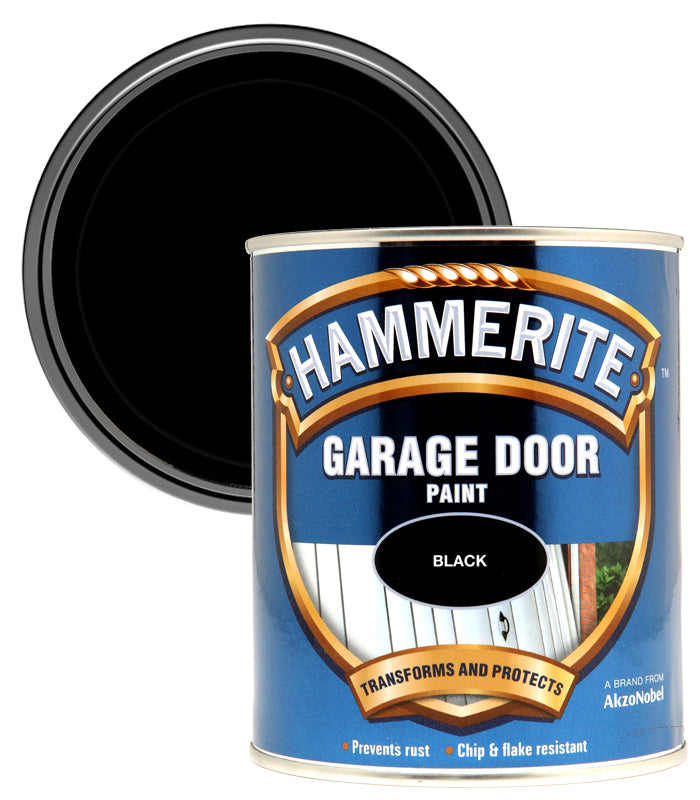 Hammerite - Garage Door Paint - 750ML - Black