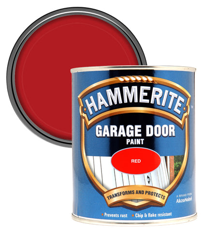 Hammerite - Garage Door Paint  -750ML - Red