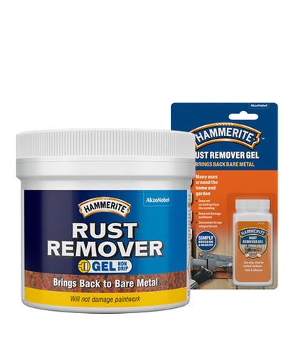 Hammerite - Rust Remover Gel - Removes Rust from Metal - All Sizes