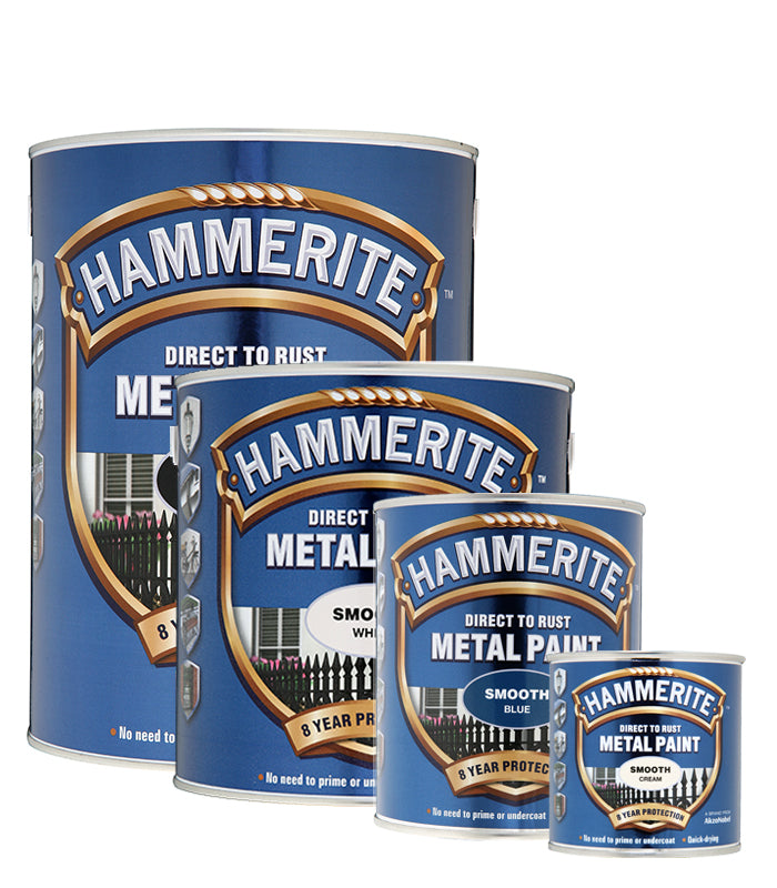Hammerite Smooth Direct To Rust Metal Paint