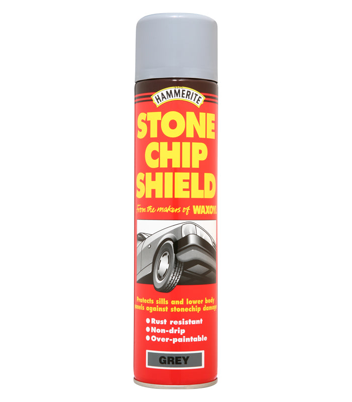 Hammerite - Stone Chip Shield - 600ML Aerosol - Grey