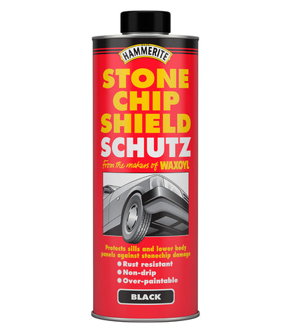 Hammerite - Stone Chip Shield - 1 Litre Schutz - Black