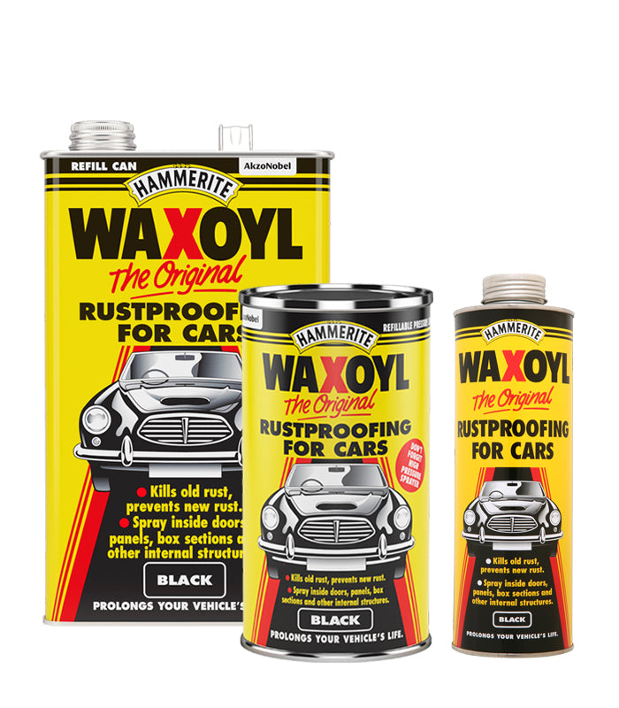 Hammerite Waxoyl Black - Car Rust Proofing