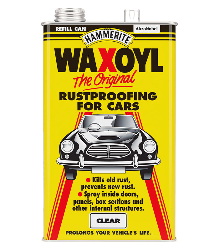 Hammerite - Waxoyl Clear - Re Fill Can - 5 Litre