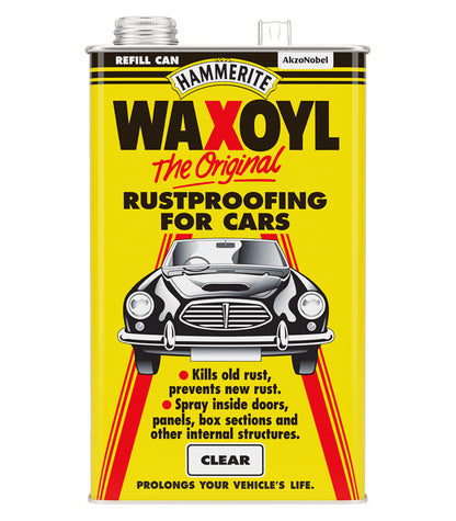 Hammerite - Waxoyl Clear - Re Fill Can - 5 Litre
