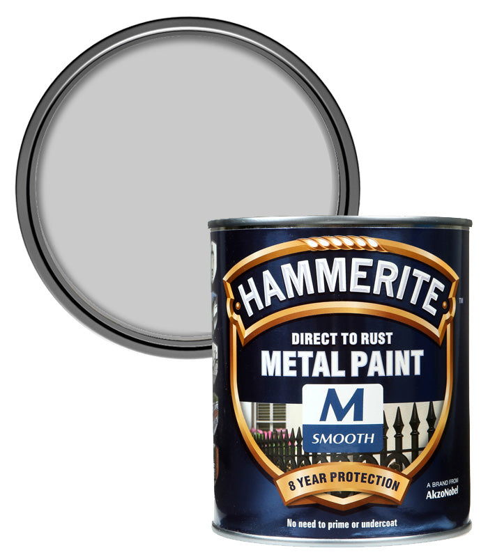 Hammerite - Smooth Direct to Rust - 750ML - Frosted Glass